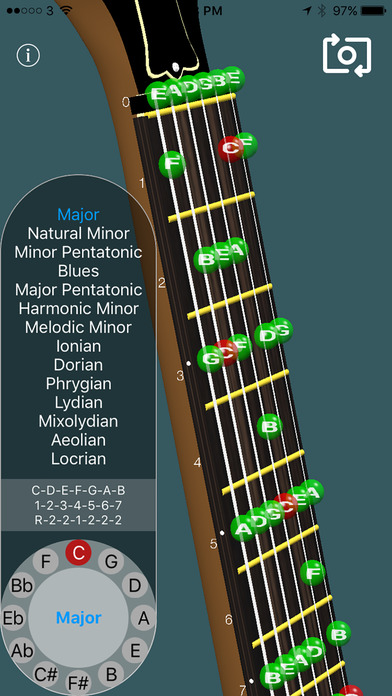 Guitar Scales 3D screenshot 4