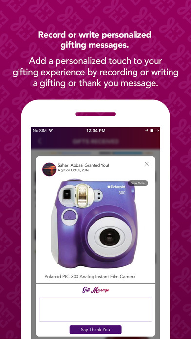 Gift Jeenie Gifting App screenshot 2