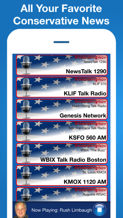 Conservative Talk Radio screenshot 3