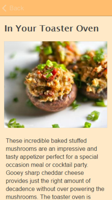 Stuffed Mushroom Recipes screenshot 2