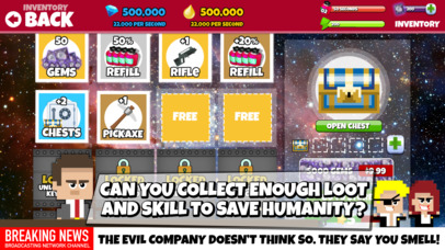 Clicker Force: Space Miners screenshot 3