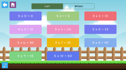 My Multiplication Tables screenshot 2
