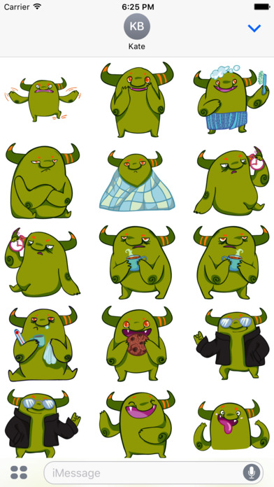Marvin the Ogre emojies! screenshot 3