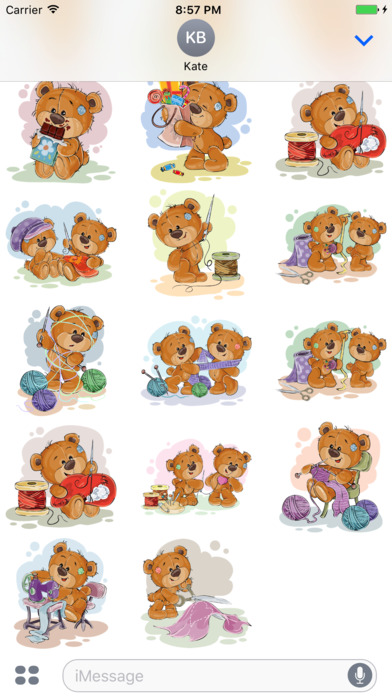 New Stickers Teddy screenshot 3