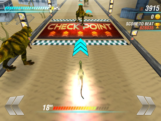 Игра Легенды дино: Dino Racing Sim