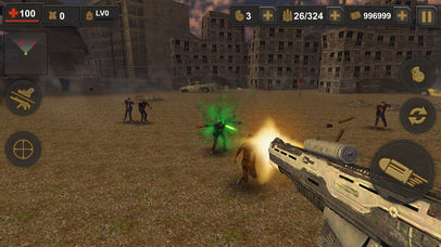 Zombie Hell War  3  - The Walking Last Empire screenshot 2