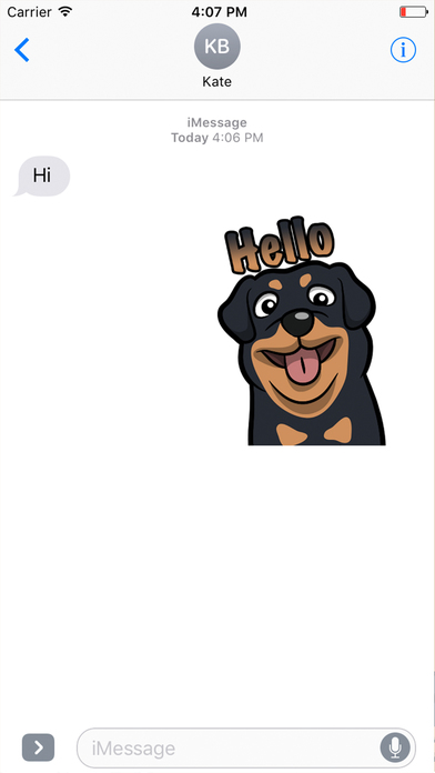 Rottwemoji - Rottweiler Emoji & Stickers screenshot 2