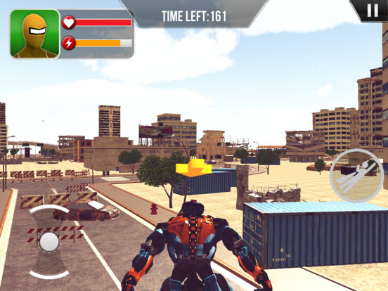 Flying Army Rescue Robot 3D Pro для iPad