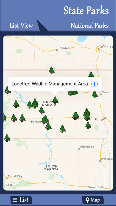 North Dakota - State Parks screenshot 2