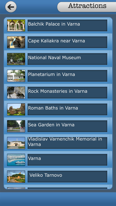 Varna City Offline Tourist Guide screenshot 3