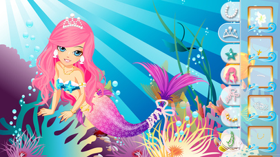 童话游戏-现代美人鱼公主换装 screenshot 2
