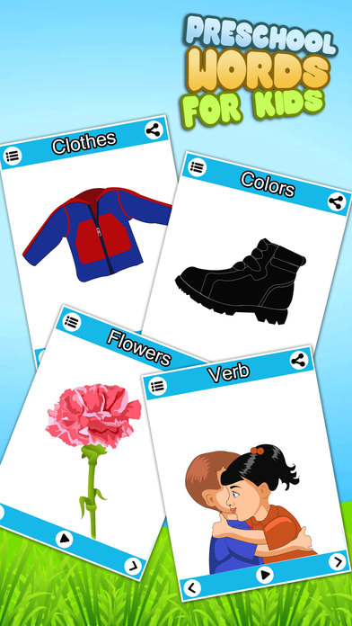 preschool words for toddlers and kids screenshot 4