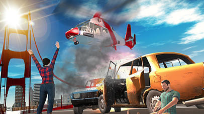 Helicopter Rescue Hero Simulator screenshot 3