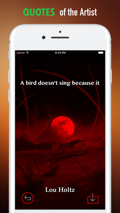 Dark Red Moon Wallpapers HD- Quotes Backgrouds screenshot 4