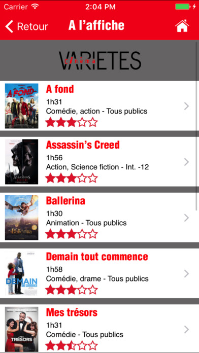 Cinéma Variétés screenshot 4