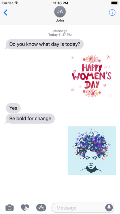 Women's Day Celebration Stickers screenshot 3