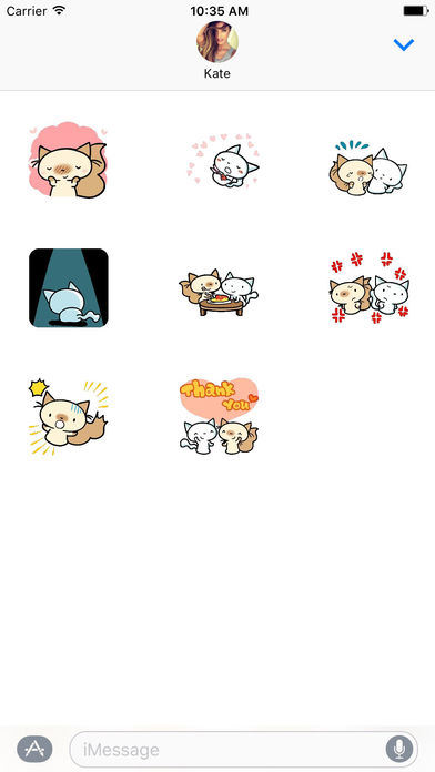 Lovely Kittens - Animated Cats Stickers screenshot 2