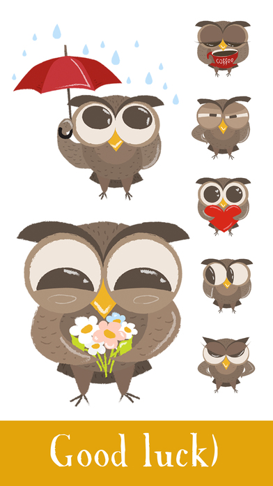 Owl Benjamin - stickers 2022 screenshot 2