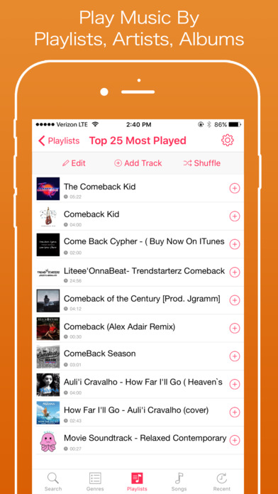 iMusic Player – Unlimited Mp3 Music for SoundCloud screenshot 4