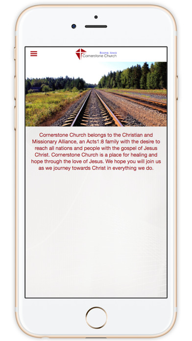 Cornerstone Alliance Church screenshot 2