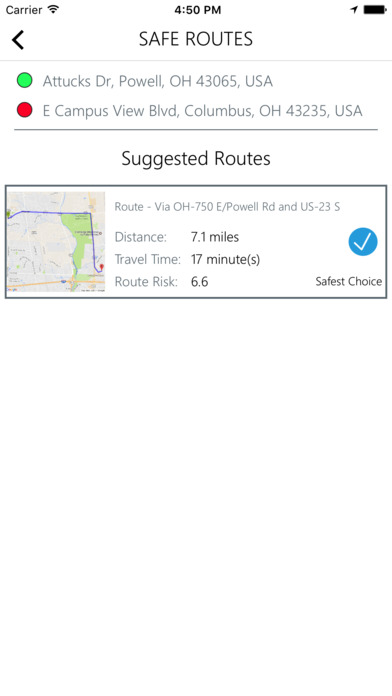 RouteWise screenshot 3