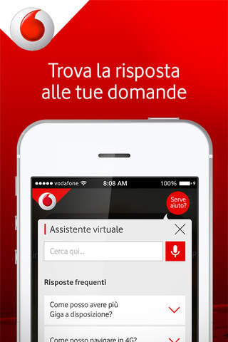 My Vodafone Italia screenshot 2