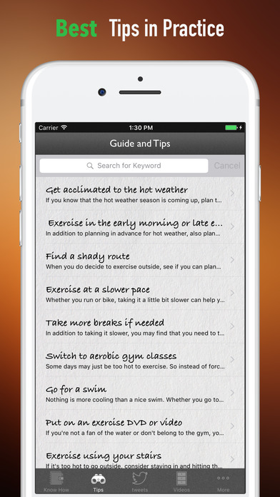Summer Workout Guide-Healthy Diet and Life Tips screenshot 4