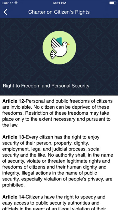 Citizen's Rights screenshot 4