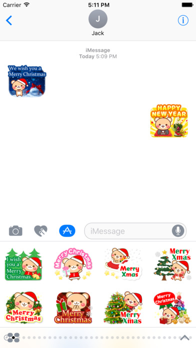 Merry ChristMas And Happy New Year Stickers Vol2 screenshot 2
