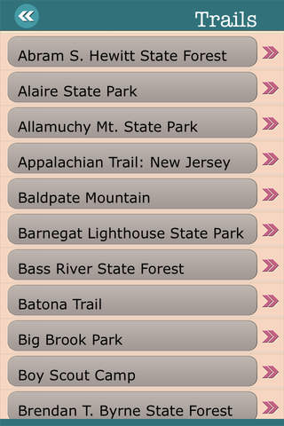 New Jersey State Campgrounds & Hiking Trails screenshot 4