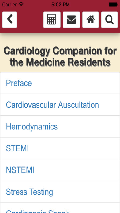 Krannert Cardiology Handbook screenshot 3