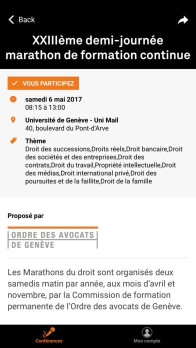 Ordre des Avocats de Genève screenshot 2