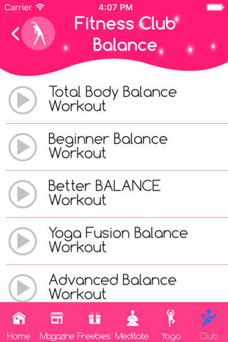 Routine of exercise in gym screenshot 3