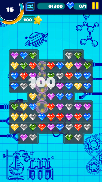 Candy Puzzle in Science Themes screenshot 3