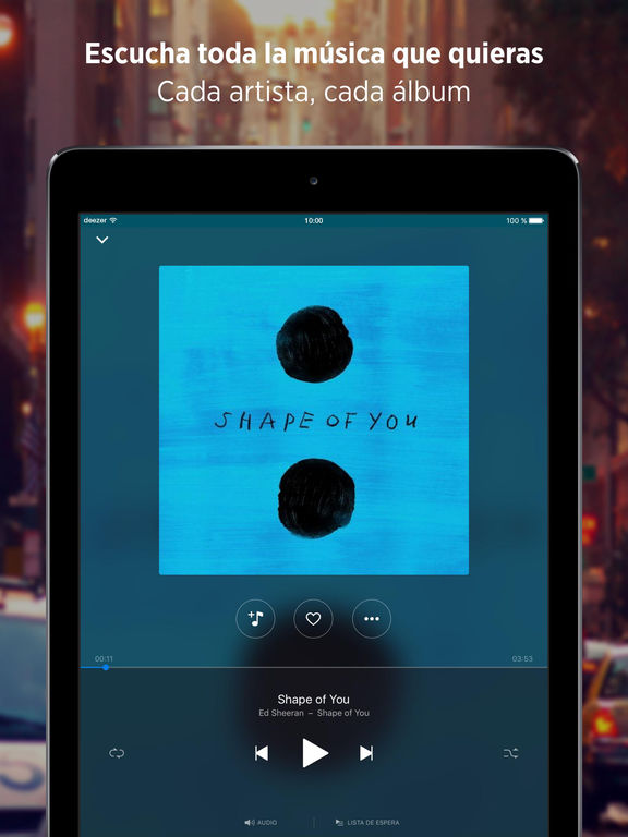 Captura de pantalla del iPad 1
