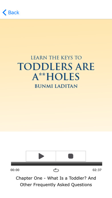 Toddlers are A-Holes: It's Not Your Fault -Summary screenshot 4
