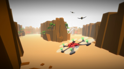 Drone Racer : Canyons screenshot 2