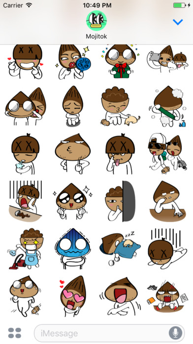 Nuts Family Stickers screenshot 3