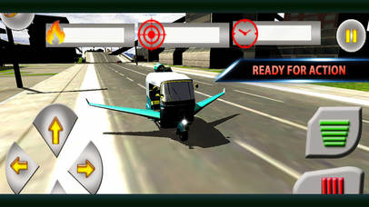Drive auto flying rickshaw:Aerial experince screenshot 2