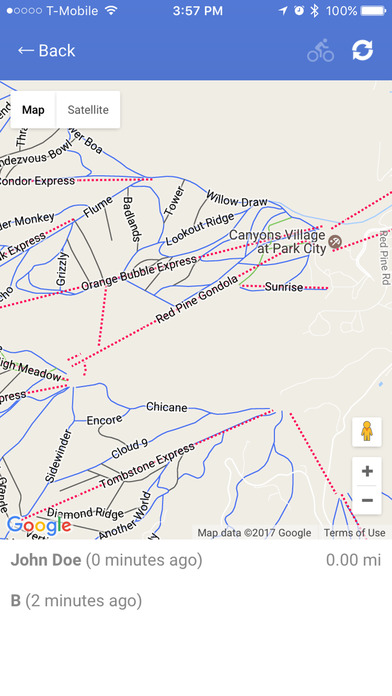 Ski Goggles: GPS Group Tracker screenshot 4