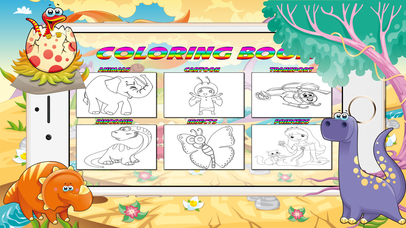 Coloring Book Games for Kids Boys & Girls screenshot 3