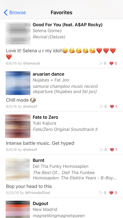 Birdsong: music messaging screenshot 4