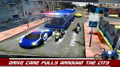 Police Bus - Prisoner Transport 3D screenshot 3