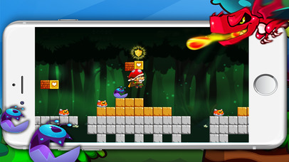 Santa Adventures World - Super Platformer Games HD screenshot 4