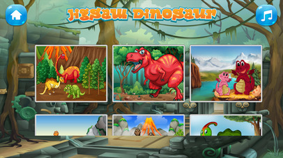 dinosaurs jigsaw puzzles learning games for kids screenshot 2