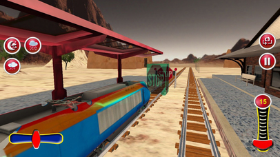 Subway Super Train Drive 3D Pro screenshot 2