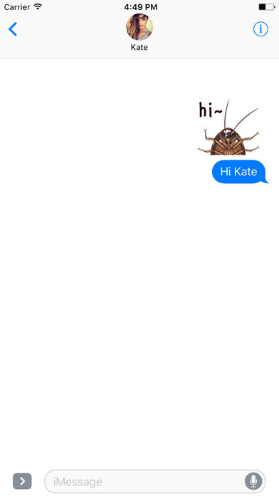 Moving Cockroach - Animated Gif Stickers screenshot 3