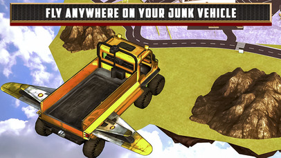 Flying Truck Junkyard Parking screenshot 3