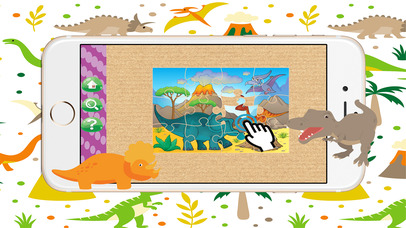 Cute Dino Jigsaws Puzzle screenshot 3