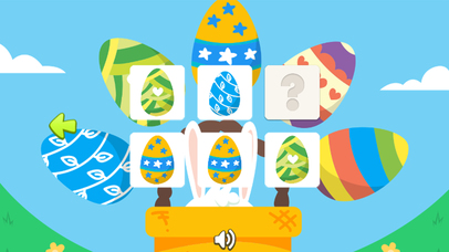 Easter's Bunny Egg Matching Game:Pairs for Kids HD screenshot 2